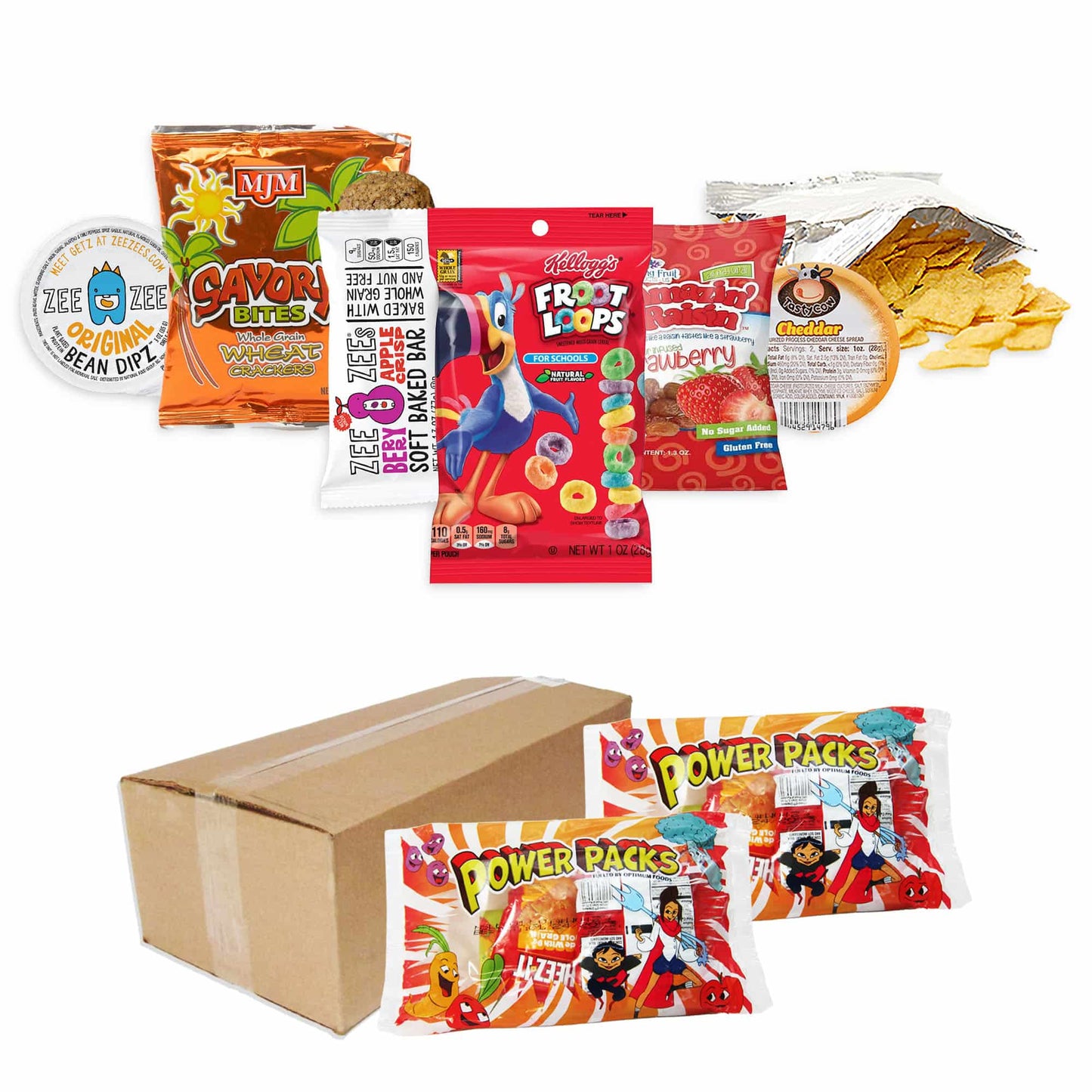 Backpack Meal Kit - Cheese and Bean Dip Menu (24 count)