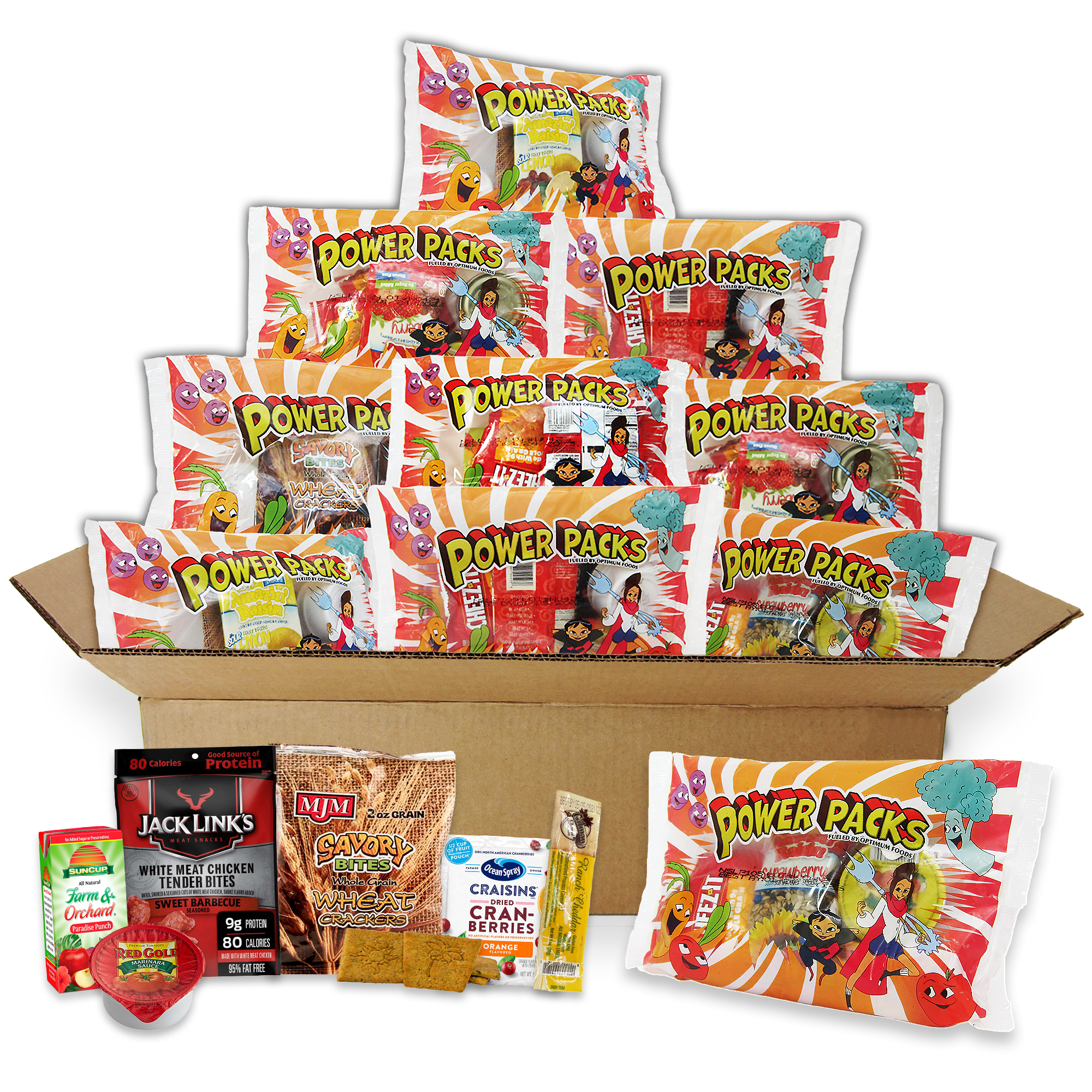 Power Packs Variety Meal Boxes – Optimum Foods