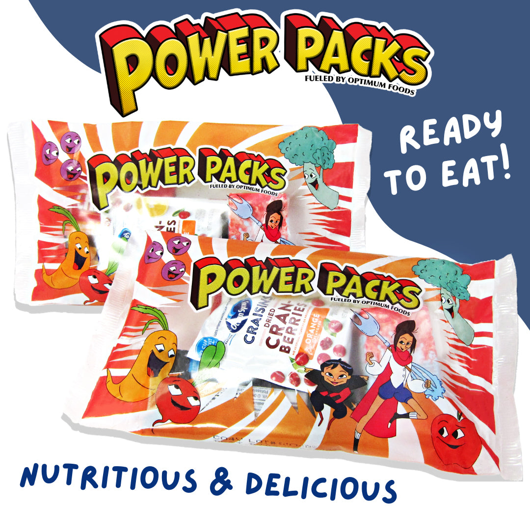 STANDARD Optimum Foods Power Packs Variety Meal Kit (24 Count) - CACFP Lunch/Supper